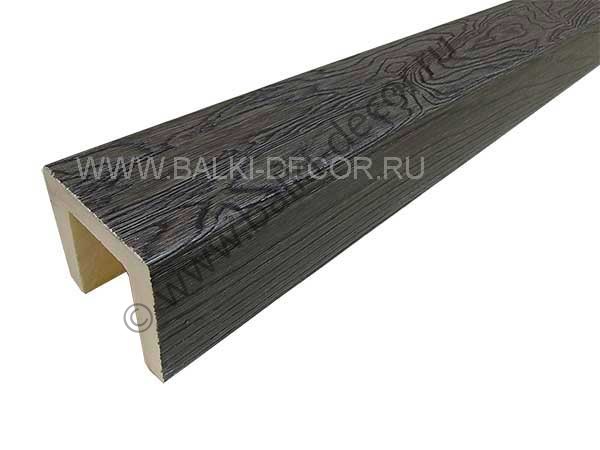 Декоративная балка пепел Country 60х90х1200 мм ППУ (Б-501-10-1 Классика (№9))