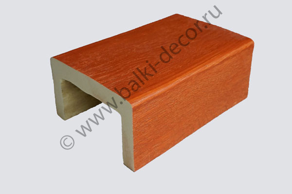 Декоративная балка вишня (рябина) Amaro 170х190х1000 мм ППУ (Б-205-6-1 Модерн)