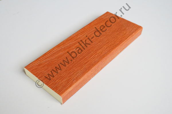Декоративная доска Вишня (рябина) Amaro 100x20х3000 мм ППУ (Д-207-6-3 Модерн)