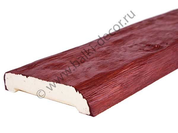 Декоративная доска Вишня (рябина) Unix 160x25х2000 мм ППУ (Д-16-6-2 рустик) Вишня (рябина) 160x25 Unix Д-16-6-2 рустик