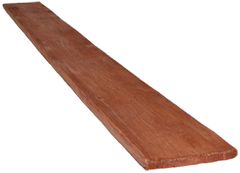 Декоративная доска Вишня (рябина) Arno 190x20х1000 мм ППУ (Д-Arno-190-5-1 Модерн)