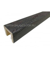 Декоративная балка пепел Country 60х90х1200 мм ППУ (Б-501-10-1 Классика (№9))