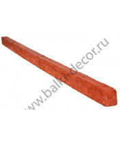 Декоративная балка вишня (рябина) Arno 70х70х1000 мм ППУ (Б-901-5-1 Рустик)