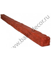 Декоративная балка вишня (рябина) Arno 95х95х1000 мм ППУ (Б-902-5-1 Рустик)