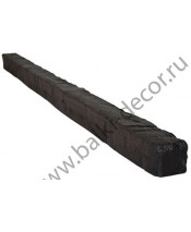 Декоративная балка венге (дуб черный, темная секвойя) Arno 95х95х1000 мм ППУ (Б-902-8-1 Рустик)
