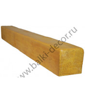 Декоративная балка цвет 5 (сосна) Arno 195х195х1000 мм ППУ (Б-905-2-1 Модерн)